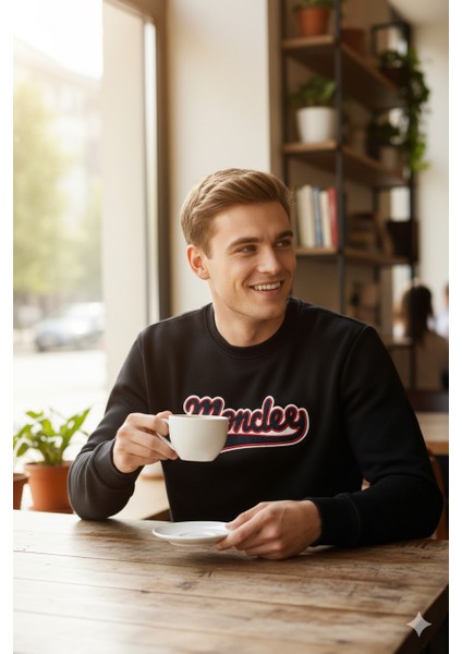 Erkek Sweatshirt Regular Fit Pamuklu Kumaş Iki Iplik OPES26MNCMOD13 fiyatları