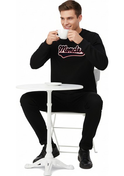 Erkek Sweatshirt Regular Fit Pamuklu Kumaş Iki Iplik OPES26MNCMOD13 fırsatları