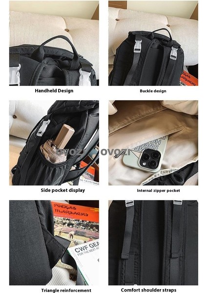 Ovozı Açık Sırt Çantası Yürüyüş Çantası Yürüyüş Spor Çantası Büyük Kapasiteli Seyahat Çantası (Yurt Dışından) modelleri