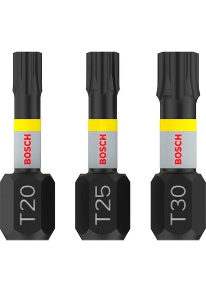 Professional Control Tornavida Ucu T Seti (25 Mm, Altıgen Şaft, Pick And Click, Darbeli Matkap Aksesuarı) modelleri