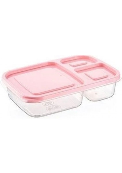 3 Bölmeli Sefer Tası Pratik Kolay Gıda Diyet Saklama Erzak Kabı fırsatları