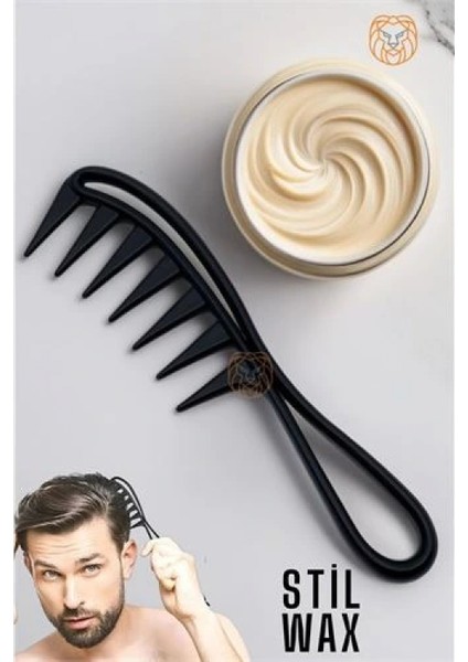 Erkek Stil Tarağı Karbon