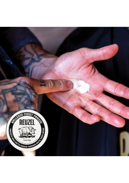 Concrete Hold Matte Pomade Erkekler Için Saç Şekillendirici Krem 35gr