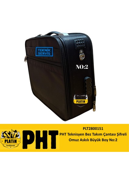 Teknisyen Bez Takım Çantası Şifreli Omuz Askılı Büyük Boy No:2 PLT2800151 fırsatları