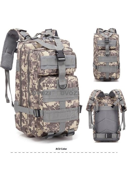 Ovozı Açık Sırt Çantası Yürüyüş Çantası Yürüyüş Spor Çantası Büyük Kapasiteli Seyahat Çantası (Yurt Dışından)