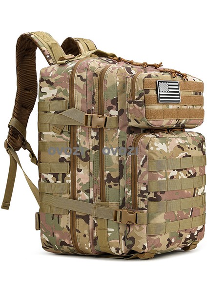 Ovozı Açık Sırt Çantası Yürüyüş Çantası Yürüyüş Spor Çantası Büyük Kapasiteli Seyahat Çantası (Yurt Dışından)