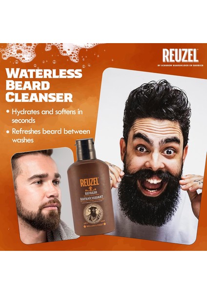 Refresh No Rinse Beard Wash Sakal Ve Bıyık Yıkama Jeli 100ml modelleri