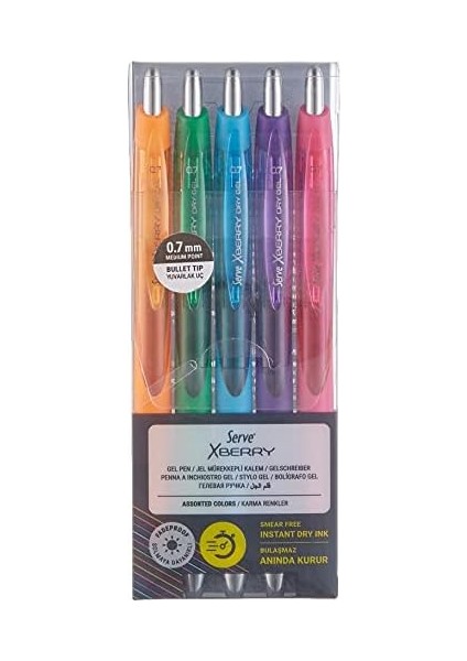 Xberry Jel 07MM Yuvarlak Uc 5li Pet. modelleri