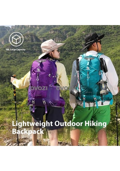 Ovozı 55*33*19CM Dağcılık Çantası 40L Büyük Kapasiteli Açık Hava Yürüyüş Spor Sırt Çantası (Yurt Dışından) fiyatları