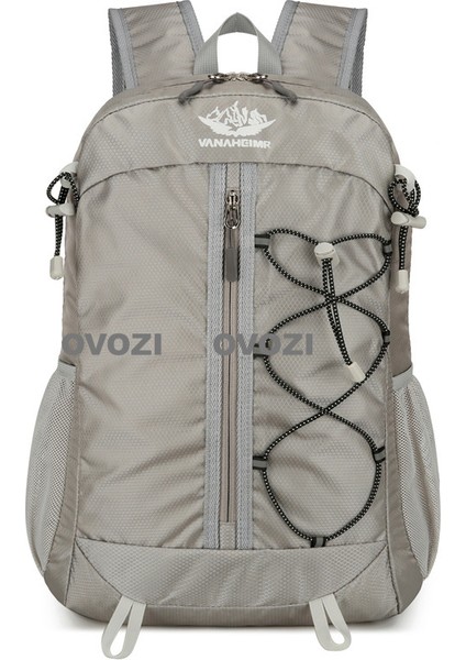Ovozı 44CM Katlanabilir Büyük Kapasiteli Bisiklet Çantası 25L Açık Yürüyüş Dağcılık Çantası Seyahat Eğlence Sırt Çantası (Yurt Dışından)