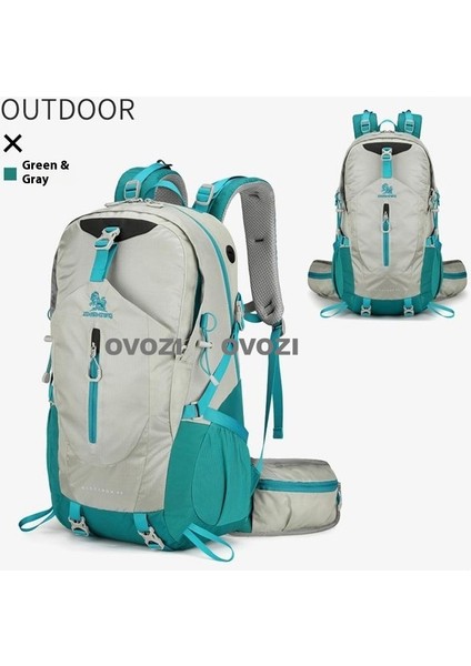 Ovozı 49*31*19CM Dağcılık Çantası 30L Büyük Kapasiteli Açık Hava Yürüyüş Spor Omuz Çantası (Yurt Dışından)