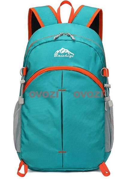 Ovozı 44CM Katlanabilir Büyük Kapasiteli Bisiklet Çantası 25L Açık Yürüyüş Dağcılık Çantası Seyahat Eğlence Sırt Çantası (Yurt Dışından)