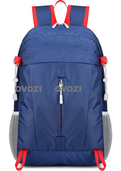 Ovozı 44CM Katlanabilir Büyük Kapasiteli Bisiklet Çantası 25L Açık Yürüyüş Dağcılık Çantası Seyahat Eğlence Sırt Çantası (Yurt Dışından)
