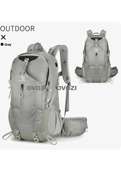 Ovozı 49*31*19CM Dağcılık Çantası 30L Büyük Kapasiteli Açık Hava Yürüyüş Spor Omuz Çantası (Yurt Dışından)