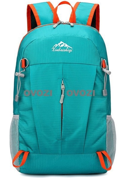Ovozı 44CM Katlanabilir Büyük Kapasiteli Bisiklet Çantası 25L Açık Yürüyüş Dağcılık Çantası Seyahat Eğlence Sırt Çantası (Yurt Dışından)