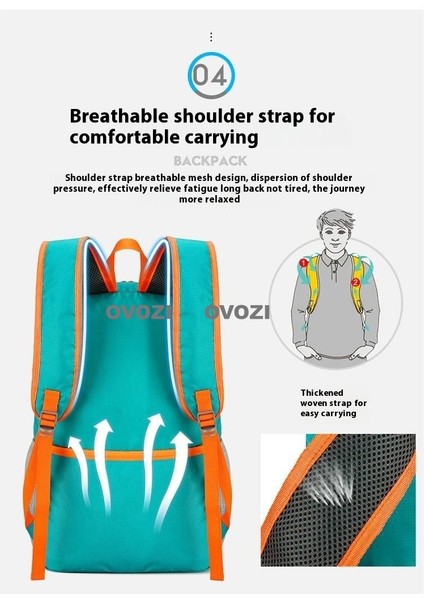 Ovozı 44CM Katlanabilir Büyük Kapasiteli Bisiklet Çantası 25L Açık Yürüyüş Dağcılık Çantası Seyahat Eğlence Sırt Çantası (Yurt Dışından) modelleri