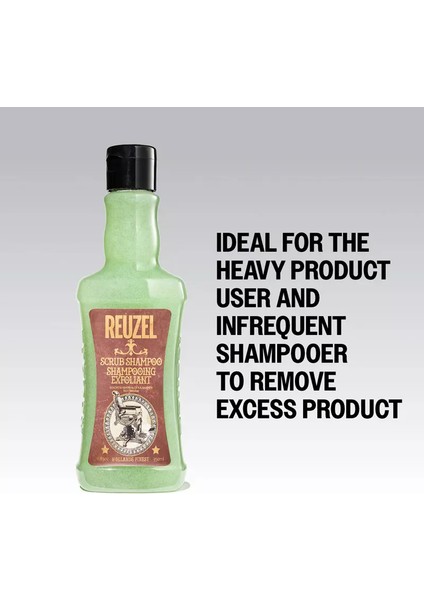 Scrub Shampoo Erkekler Için Arındırıcı Şampuan 350ML modelleri