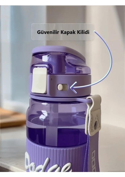 Su Matarası Tritan Mor 670ML modelleri