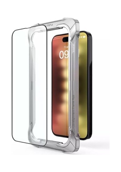 15 Pro ile Uyumlu 5d Glass Ekran, BF5P5D, Şeffaf modelleri