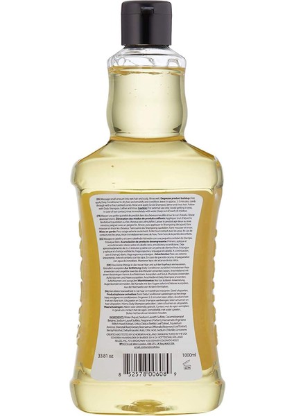Daily Shampoo Erkekler Için Günlük Şampuan 1000 ML