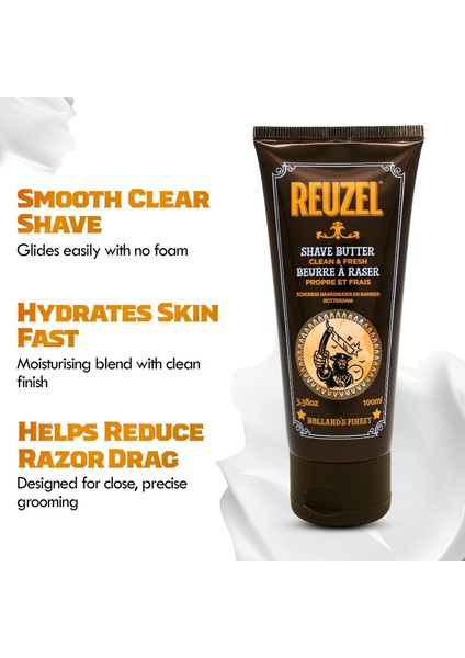 Clean Fresh Shave Butter Tıraş Kremi 100 ml