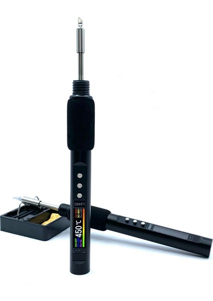 L245C Pd 100W Taşınabilir Elektrikli Happiye Demir 50-500 ° C Ayarlanabilir Sıcaklık 0 99 Inç Renkli Ekran Lehimleme Istasyonu (Yurt Dışından) fiyatları