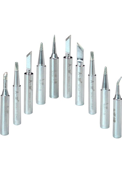 10PCS 900M-T Lehimleme Demir Ipuçları Gümüş (Yurt Dışından)