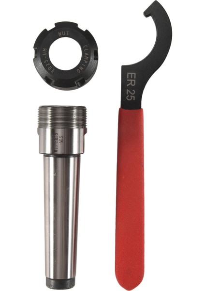 Mt3 ER25 M12 Kolet Chuck Tutucu Sabit Cnc Freze Turnama Araçları + 1 Pc Spanner (Yurt Dışından) fiyatları