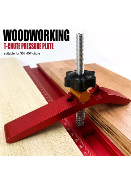 2x Ahşap Işleme T-Track Tut Tut Kelepçesi Seti Alüminyum T-Slot Tablo Çalışma Tezgahı Ahşap Fikstür Jig Kelepçe Blokları Platen B (Yurt Dışından) modelleri