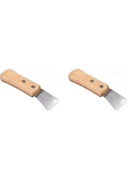 2pcs Tavan Kurulum Spatula Kepçe Ahşap Sergi Stretch Tavan Film Kürek Aksesuarları Kaynak Zıpkın Küçük (Yurt Dışından)