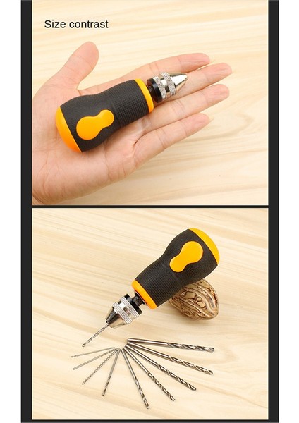 Küçük Havuç Kafaları El Twist Matkap El Büro Matkap Takı Zanaat Ahşap Işleme El Aletleri Için Kullanılır (Yurt Dışından) fırsatları