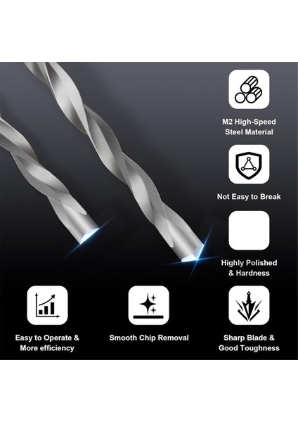 100PCS Matkap Bitleri Seti 1/8 Inç Alçıpan Kılavuz Noktası Kesme Bit Alçıpan Aletleri Alçıpanı Kesme Spiral Testere ile Kullanılmak Için Kesme (Yurt Dışından) modelleri