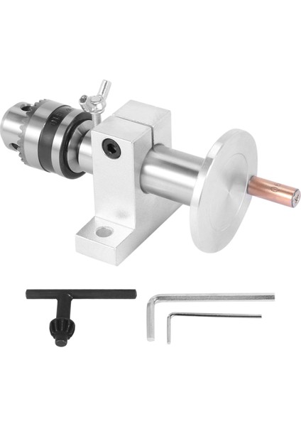 Mini Torna Makinesi Döner Merkez Ağaç Işleme Aracı Için Chuck Dıy Aksesuarları ile 2x Canlı Torna Merkezi Başkanı (Yurt Dışından) fiyatları