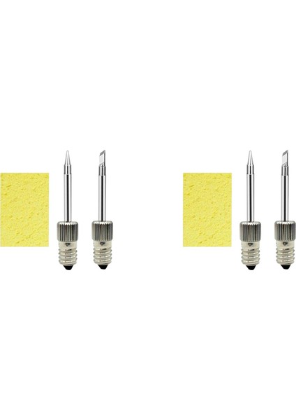 2x Lehim Uçları USB Lehimleme Demir Kafası Değiştirme Lehimleme Demir Uçları E10 Arayüzü Için Kaynak Kafası (Tip B+Tip K) (Yurt Dışından) fiyatları
