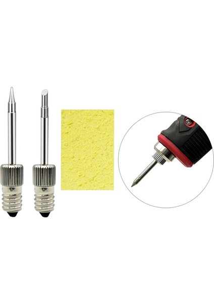 2x Lehim Uçları USB Lehimleme Demir Kafası Değiştirme Lehimleme Demir Uçları E10 Arayüzü Için Kaynak Kafası (Tip B+Tip C) (Yurt Dışından) indirimleri