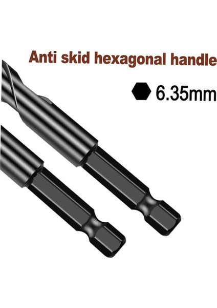 7pcs Hex Shank Matkap Bitleri Yakacak Odun El Matkap Konisi Çok Amaçlı Sondaj Biti Baskalı Matkap Bitliği Tile Matkap Bit (Yurt Dışından) fırsatları