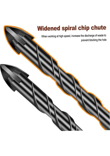7pcs Hex Shank Matkap Bitleri Yakacak Odun El Matkap Konisi Çok Amaçlı Sondaj Biti Baskalı Matkap Bitliği Tile Matkap Bit (Yurt Dışından) indirimleri
