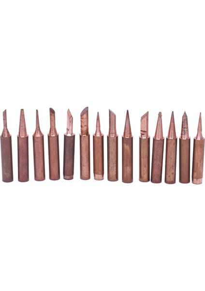 30PCS Saf Bakır Lehim Ucu Ucu 936 937 938 969 8586 852D Için Lehimleme Yeniden Iş Istasyonu Için 900M Uç (Yurt Dışından) fiyatları