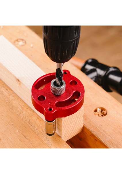 Ağaç Işleme Cep Deliği Jig 6/8/10MM Kendinden Eletici Dikey Dübel Jig Matkap Kılavuzu Konumlandırıcı Deliği Puncher (Yurt Dışından) indirimleri