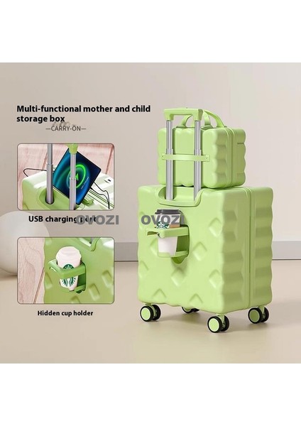 Ovozı 46*40*23CM Çocuk Kombinasyon Bagajı Seyahat Bagajı (Yurt Dışından)