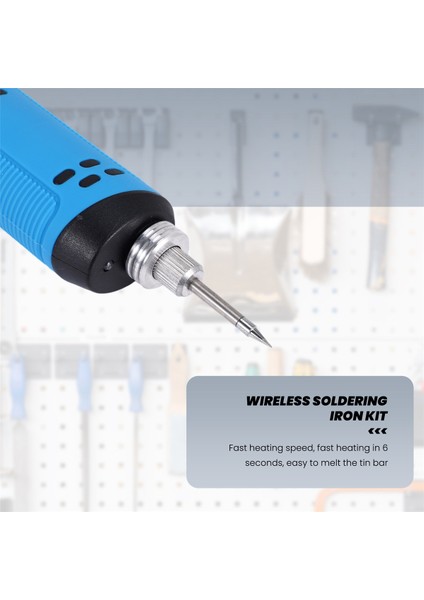 Kablosuz USB Lehimleme Demir Seti Ayarlanabilir Sıcaklık Onarım Kaynak Aracı Profesyonel Dijital Ekran Kaynak Aracı (Yurt Dışından) modelleri