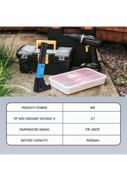 Kablosuz USB Lehimleme Demir Seti Ayarlanabilir Sıcaklık Onarım Kaynak Aracı Profesyonel Dijital Ekran Kaynak Aracı (Yurt Dışından) fırsatları