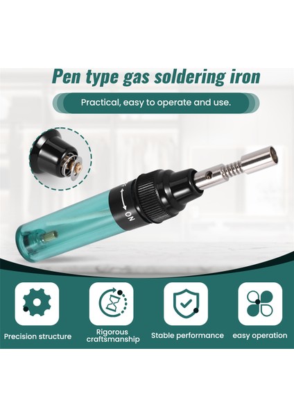 Kablosuz Lehimleme Demir MT-100 Bütan Gaz Havalandırma Demir Kalem (Yeşil) (Yurt Dışından) indirimleri