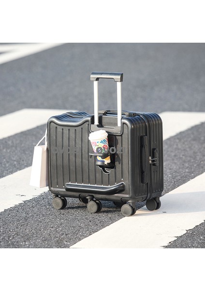 Ovozı 52*46*25CM 6 Tekerlekli Çocuk Valizi Oturulabilir ve Binilebilir Seyahat Arabası Çantası (Yurt Dışından)