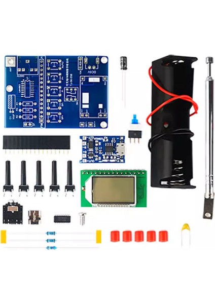 Fm Radyo Alıcı Kaynak Kiti LCD Ekran Kendi Kendine Montaj ve Lehimleme Uygulaması Için Dıy C-Kit (Yurt Dışından) fiyatları