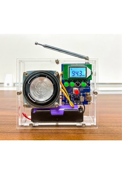 Fm Radyo Alıcı Kaynak Kiti LCD Ekran Kendi Kendine Montaj ve Lehimleme Uygulaması Için Dıy C-Kit (Yurt Dışından) indirimleri