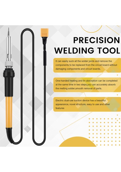Taşınabilir Lehimleme Demiri - XT60 Konektörü - 3s 12V Lıpo Pil ile Kullanın - Dronlar Rc Ekipmanı Için Mükemmel Onarımı (Yurt Dışından) fırsatları