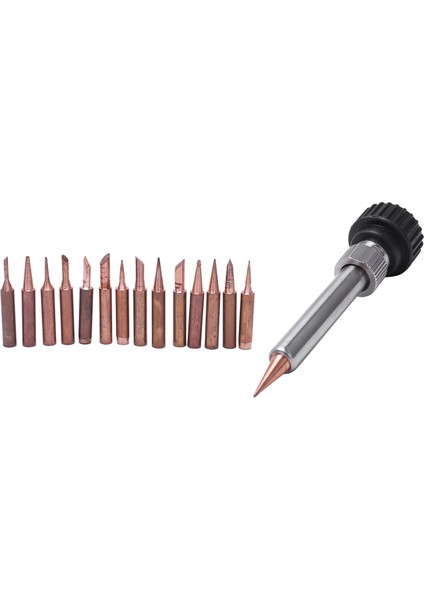 15pcs Saf bakır lehim ucu ucu 936 937 938 969 8586 852d için lehimleme yeniden iş istasyonu için 900m uç (Yurt Dışından) fırsatları