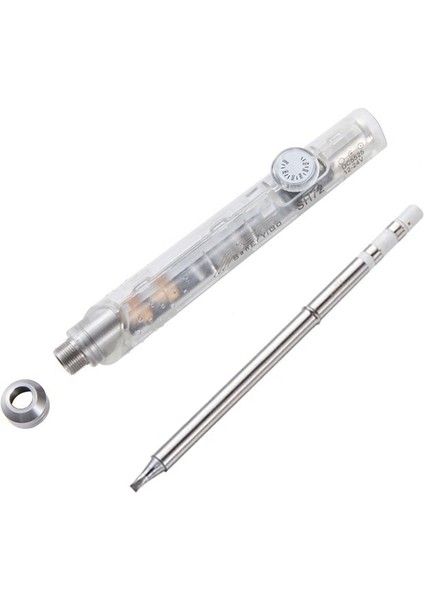 Taşınabilir Elektrikli Havalandırma Demir 65W Lehimleme Demir Ayarlanabilir Sıcaklık Kaynak Onarım Aracı Havza Ipucu A (Yurt Dışından)