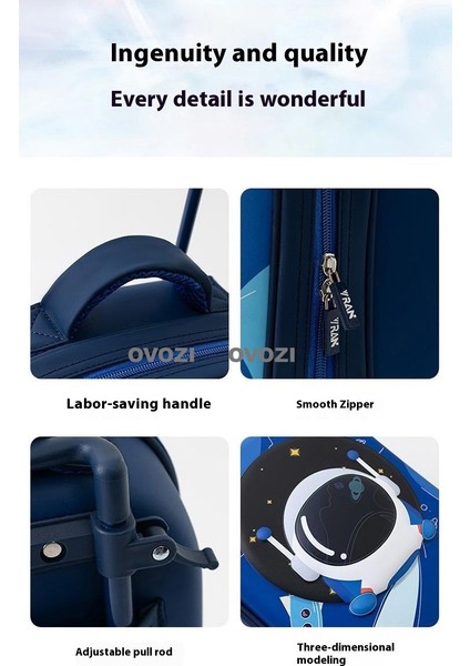 Ovozı 35*27*19CM Çocuk Bagajı Seyahat Bagajı (Yurt Dışından) modelleri